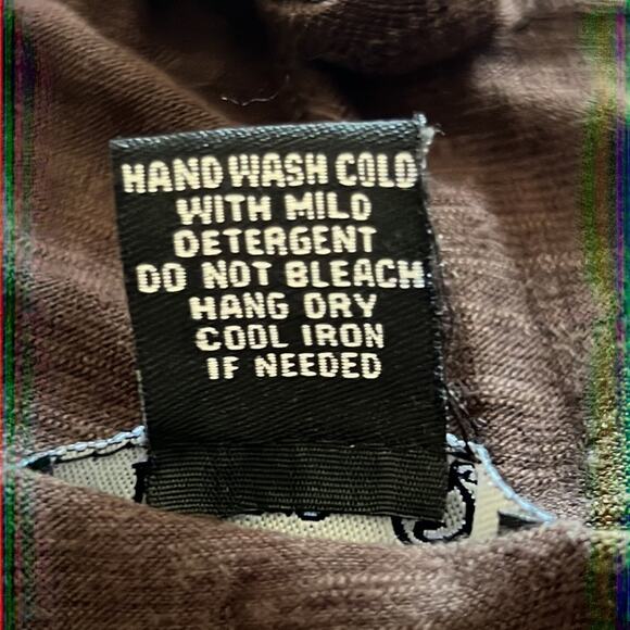 Mar-Q Brown Lightweight Knit Dress with Hood Junior Size Small Pockets - Picture 5 of 8